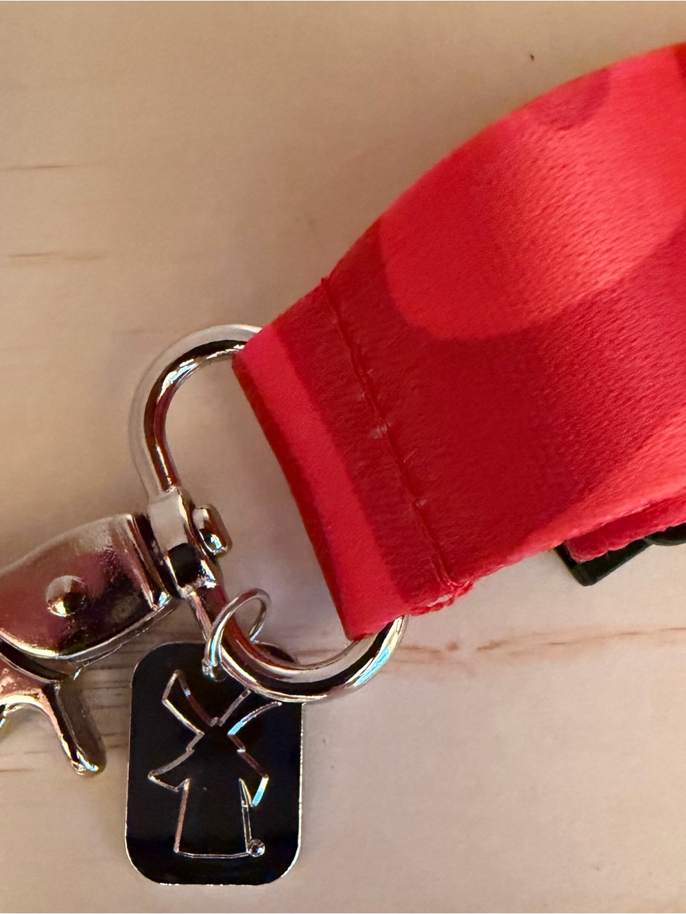 Dutch Bros Red Lanyard with Charm and Pin - Picture 6 of 7